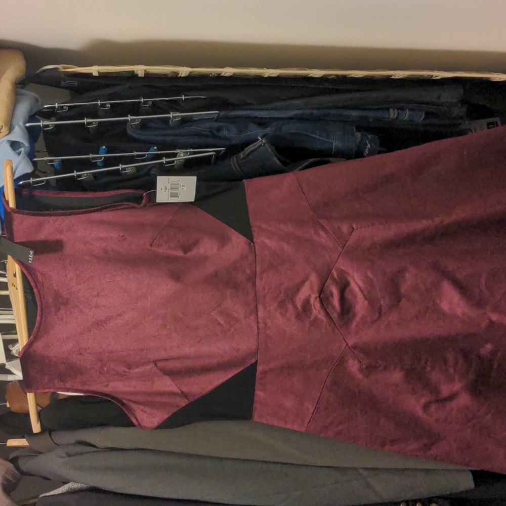 Tibi New York wine coloured party dress - NWT, size 10